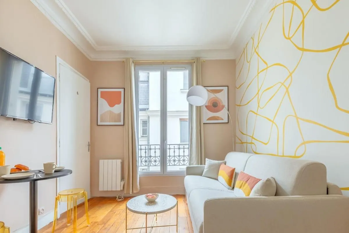 Joli 2 Pieces Dans Un Beau Quartier De Paris-Ii Lägenhet 0*, Paris Frankrike